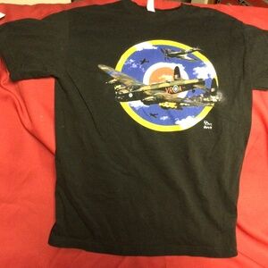 Lancaster Bomber WW2 tshirt